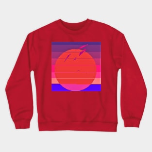 dusk by the water Crewneck Sweatshirt